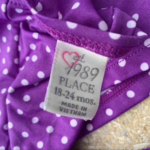 Purple Polka Dot Tankini - Picture 10 of 10
